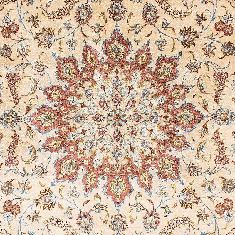 ゴム - シルク 絨毯 200x128cm - オリエンタル絨毯