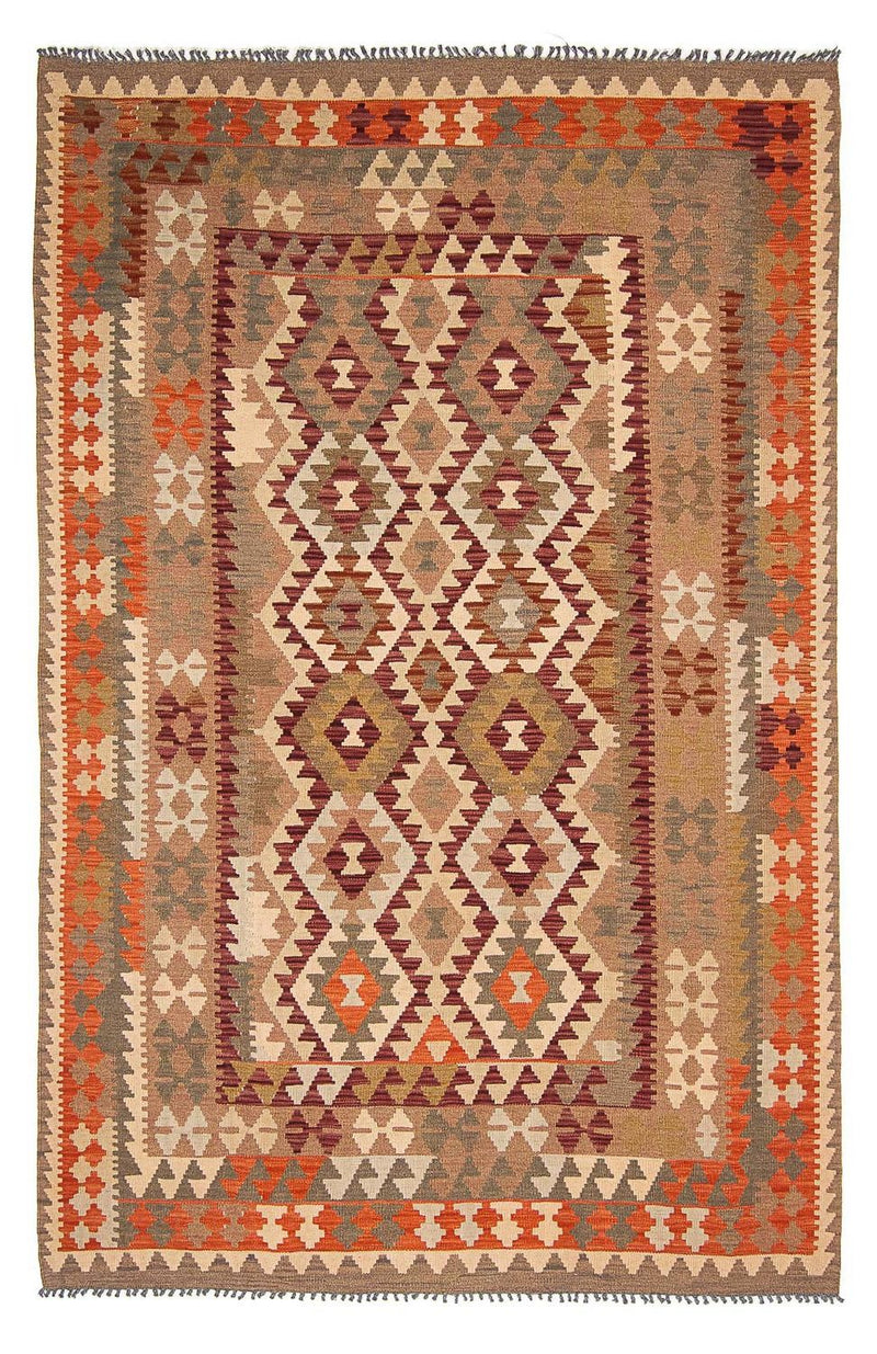 キリム マイメネ 絨毯 293x200cm - ウールラグ