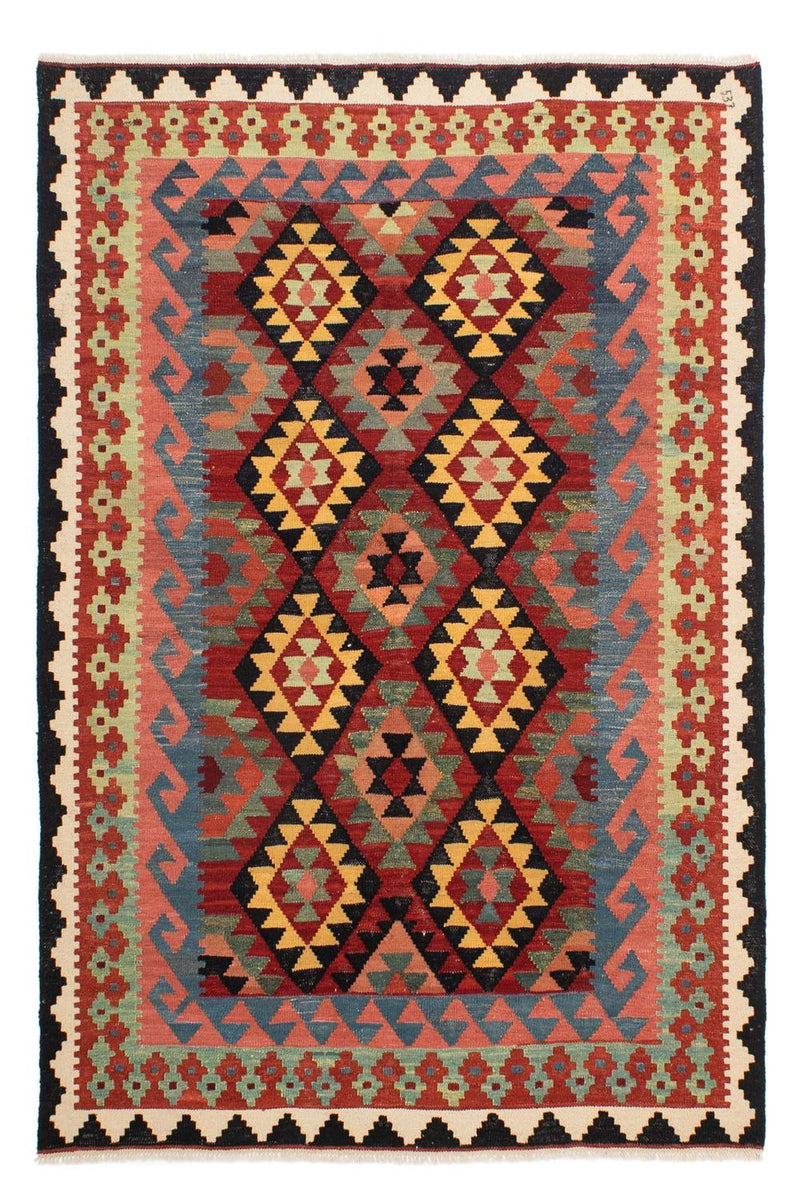 キリム マイメネ 絨毯 214x153cm - ウールラグ