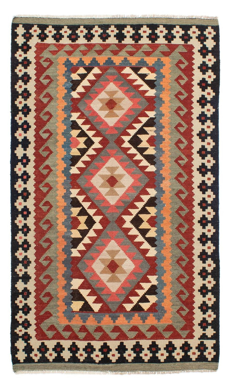 キリム マイメネ 絨毯 206x123cm - ウールラグ