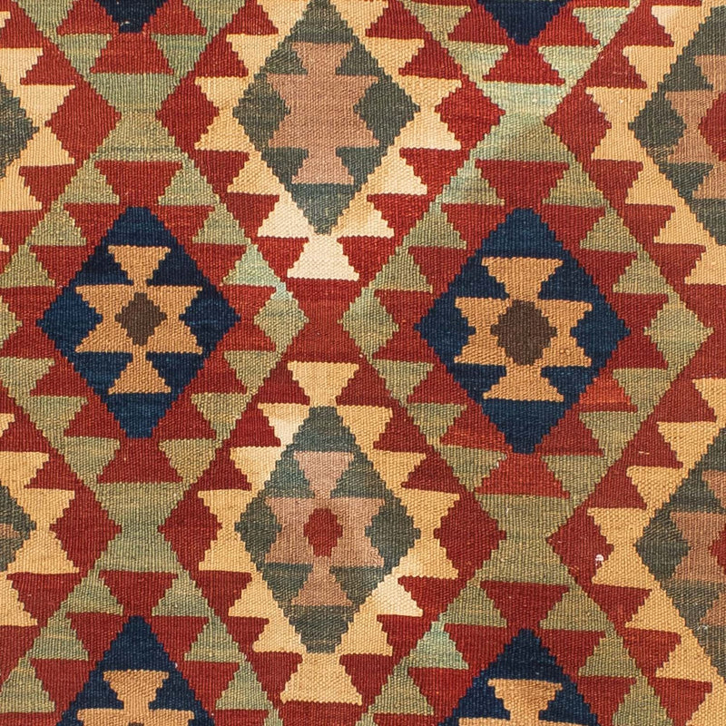 キリム マイメネ 絨毯 193x158cm - ウールラグ