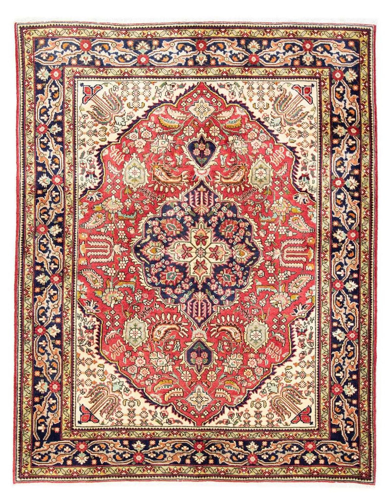 タブリーズ - 40 Raj 絨毯 195x150cm - ペルシャ絨毯