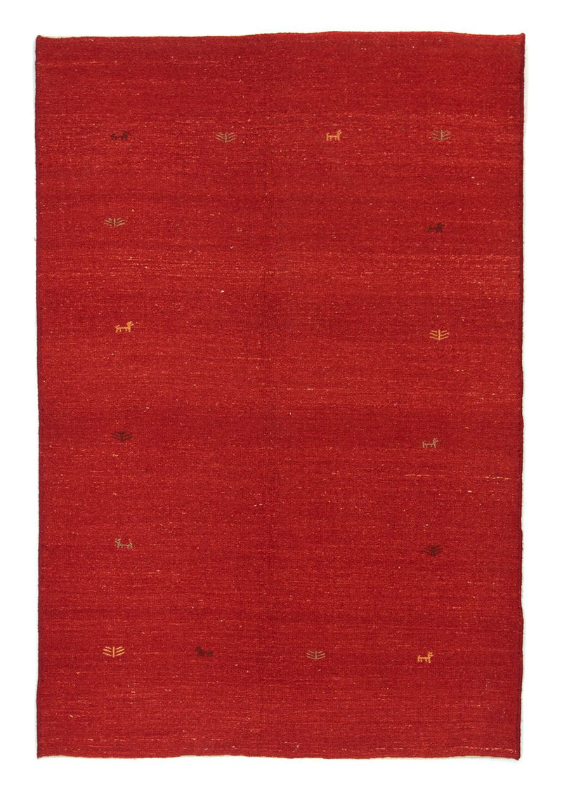 ペルシャギャベ 絨毯 208x138cm - ペルシャウールラグ