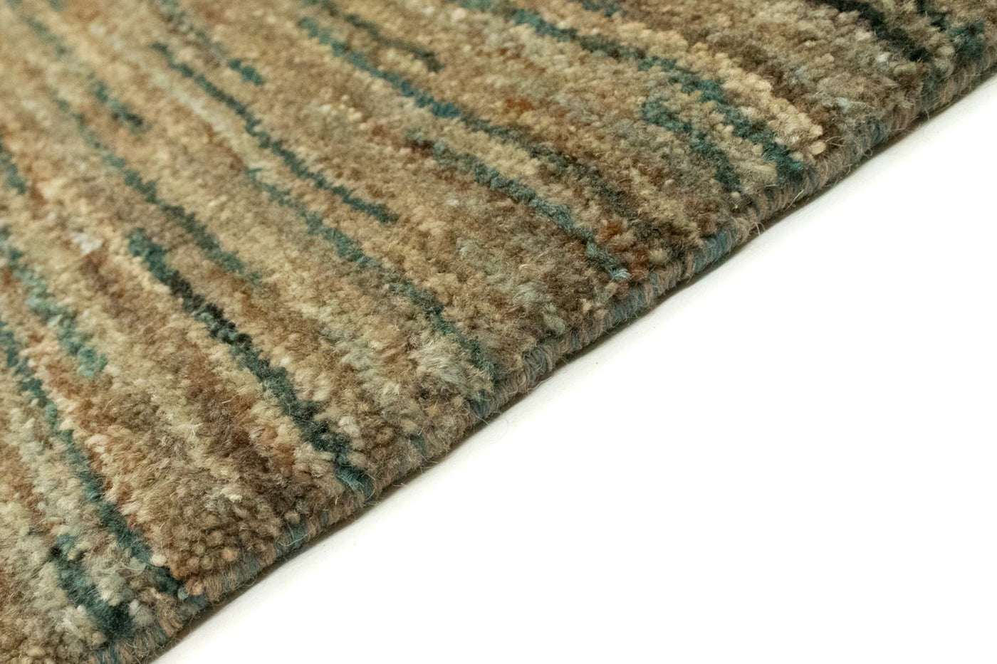 インド ギャベ 絨毯 282x183cm - ウールラグ