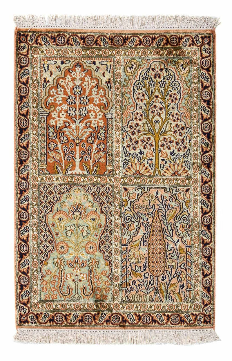 カシュマール 絨毯 95x67cm - オリエンタル絨毯