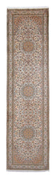 カシミールシルク 絨毯 316x81cm - オリエンタル絨毯