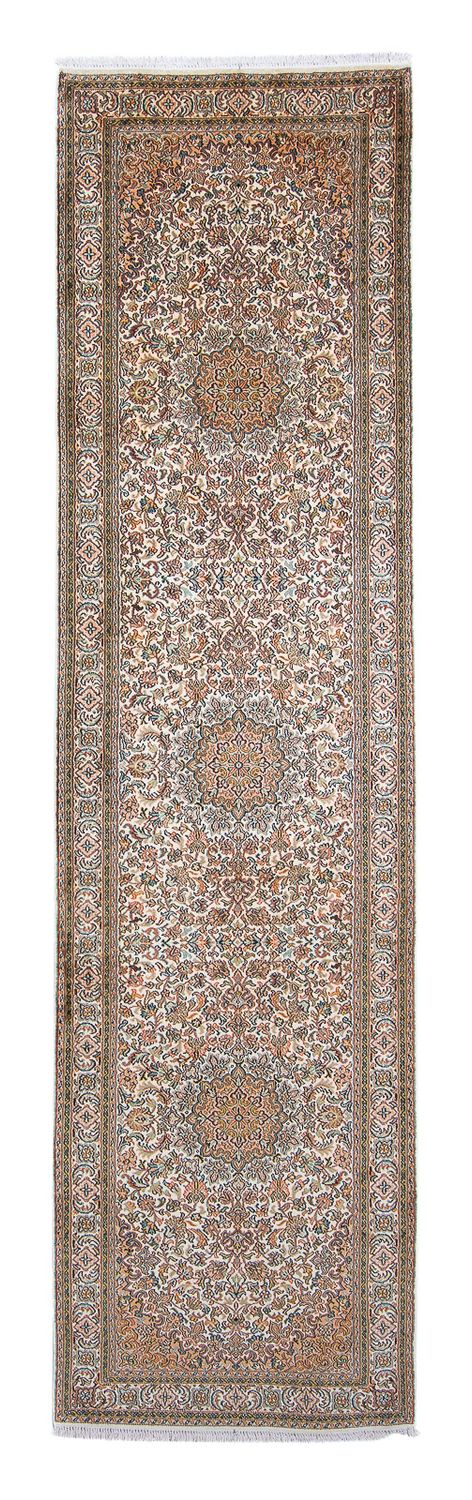 カシミールシルク 絨毯 316x81cm - オリエンタル絨毯