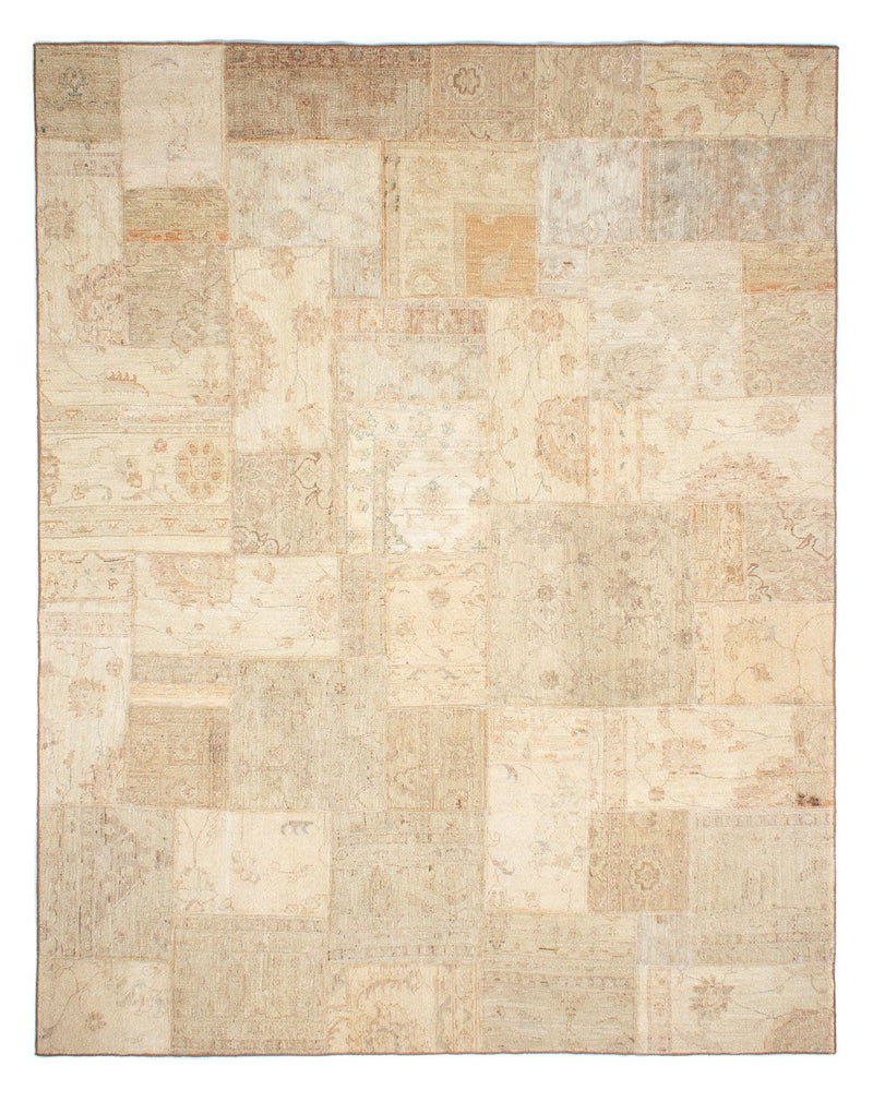 パッチワーク絨毯 299x236cm - ペルシャウールラグ