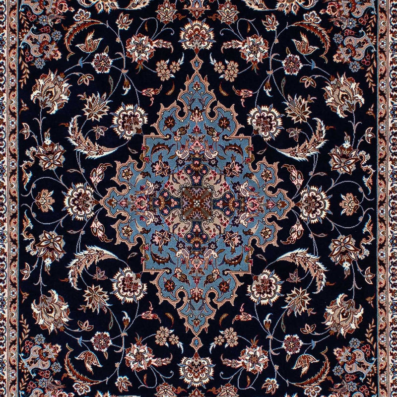 イスファハン 絨毯 218x145cm - ペルシャ絨毯