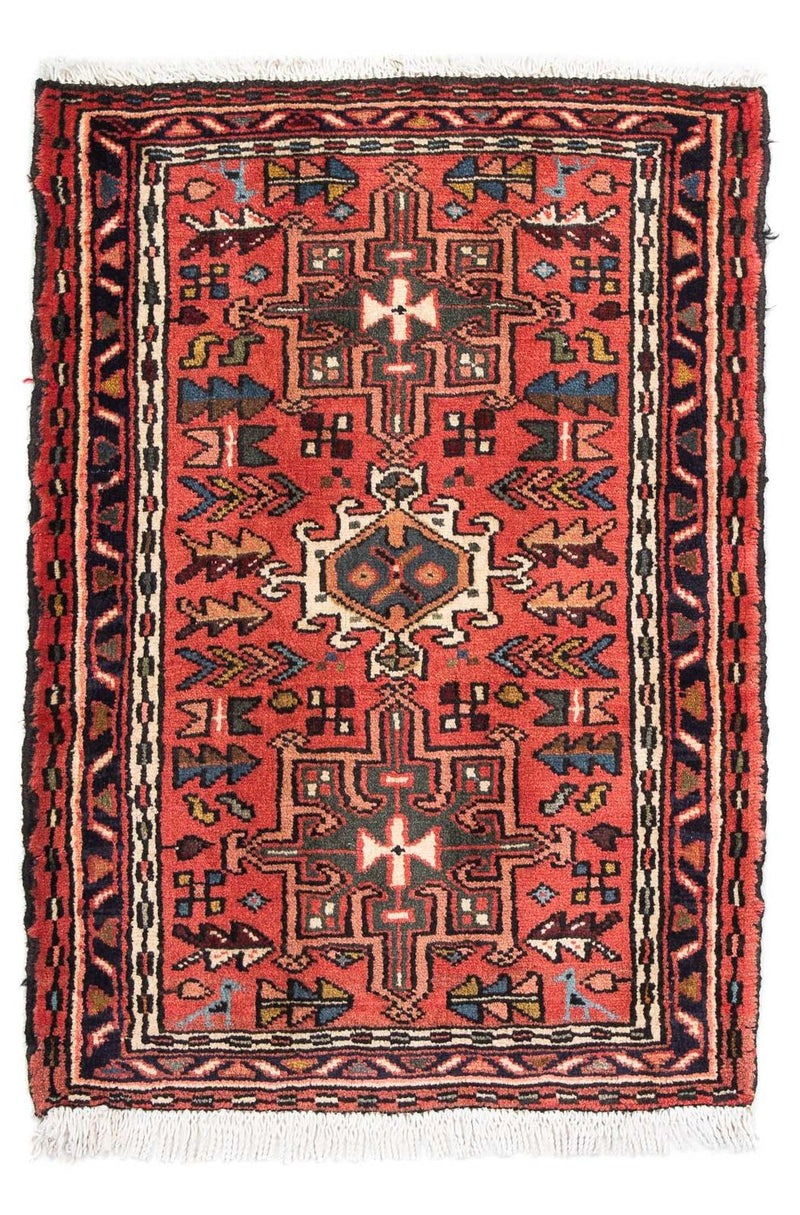 カラジャ 絨毯 100x67cm - ペルシャ絨毯