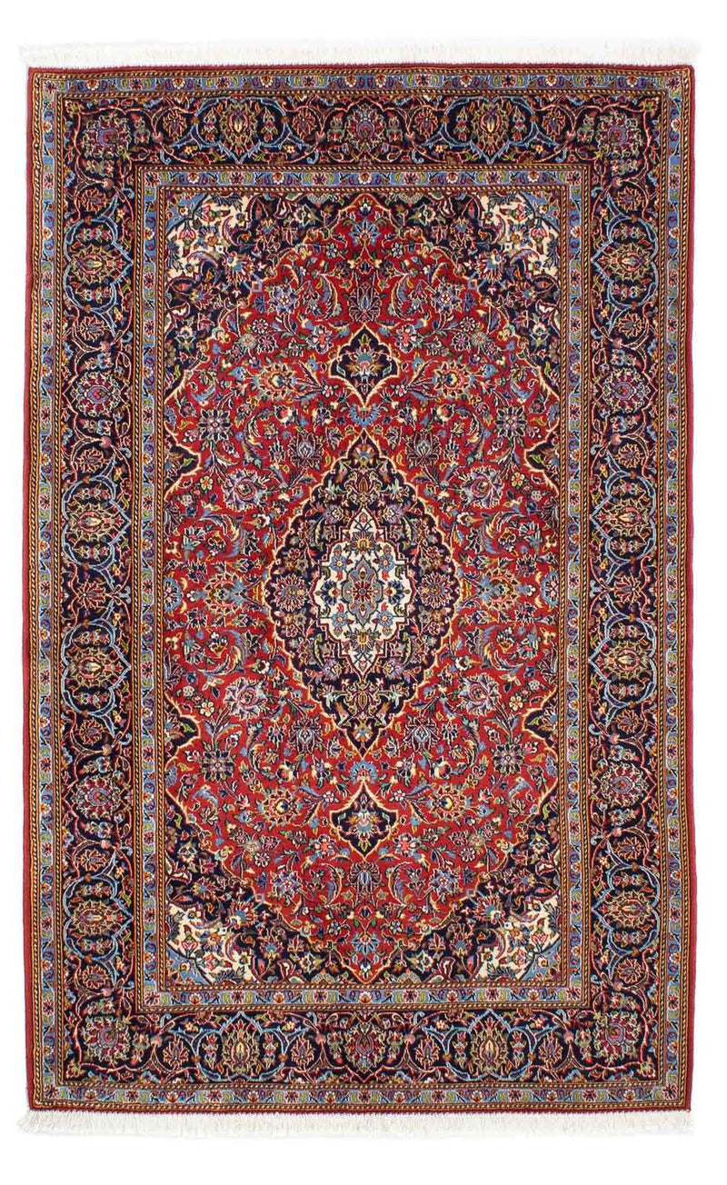 カシャーン 絨毯 216x142cm - ペルシャ絨毯