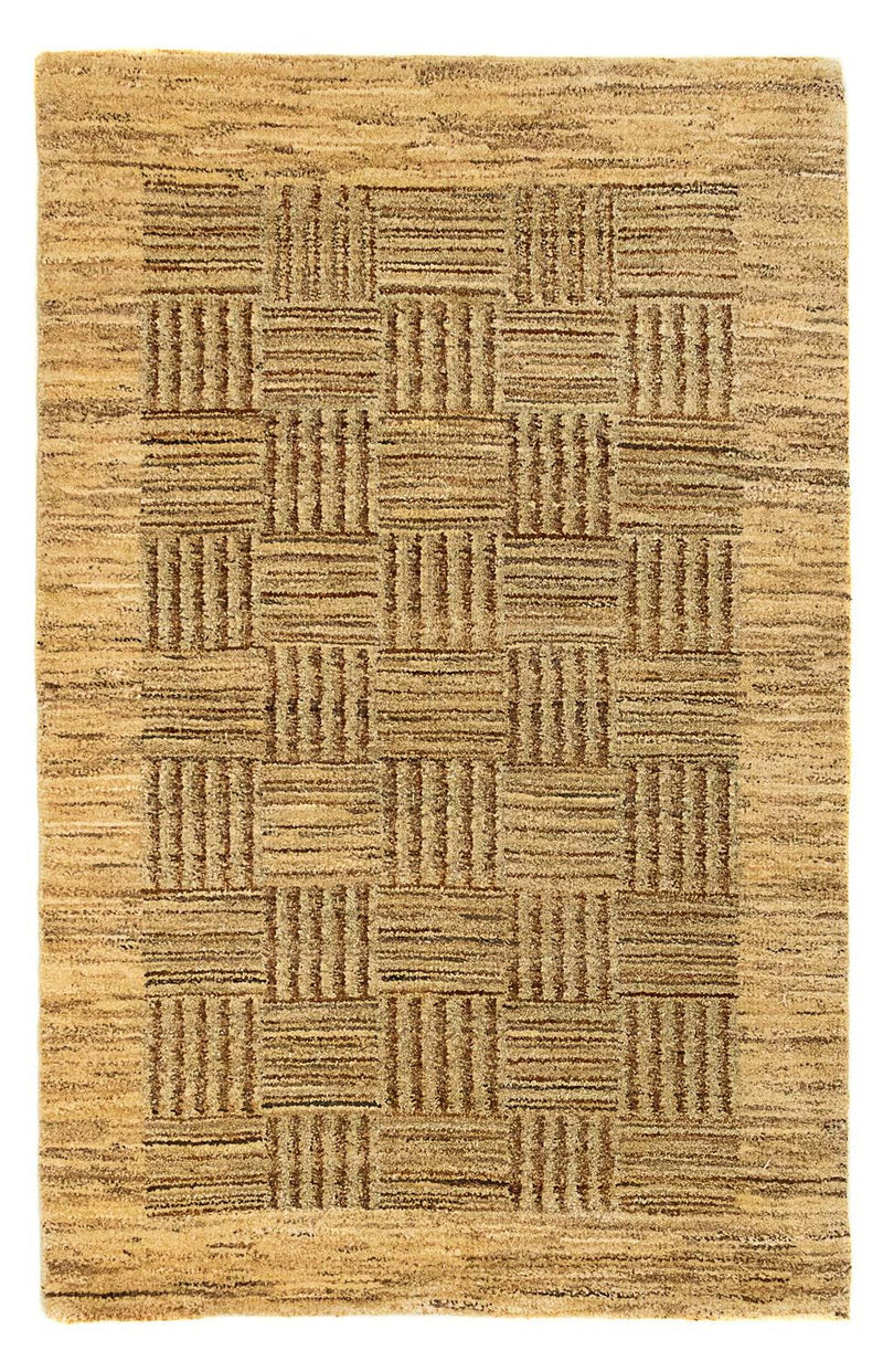 インド ギャベ 絨毯 94x60cm - ペルシャウールラグ