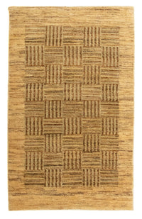 インド ギャベ 絨毯 95x59cm - ウールラグ – product image