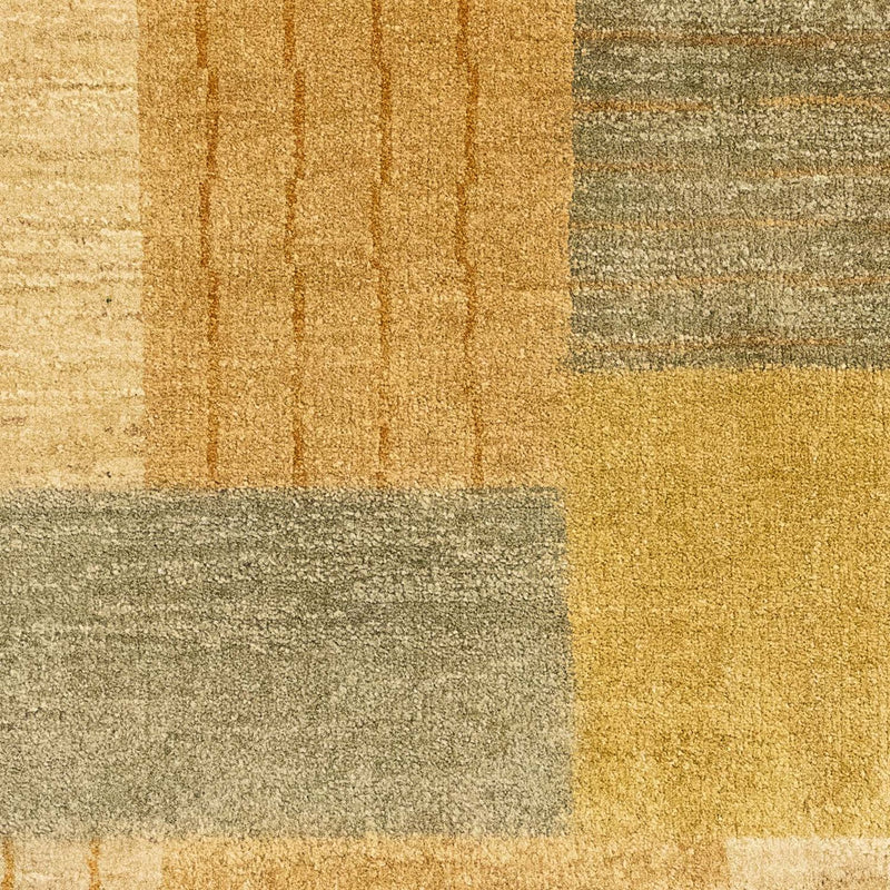 インド ギャベ 絨毯 91x62cm - ペルシャウールラグ