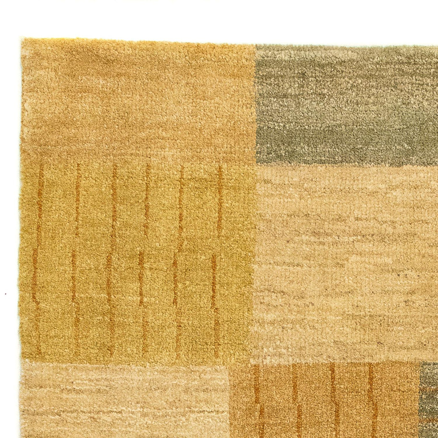 インド ギャベ 絨毯 91x62cm - ペルシャウールラグ