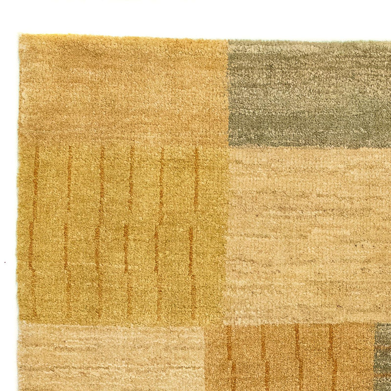 インド ギャベ 絨毯 91x62cm - ペルシャウールラグ