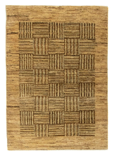 インド ギャベ 絨毯 65x93cm - ウールラグ