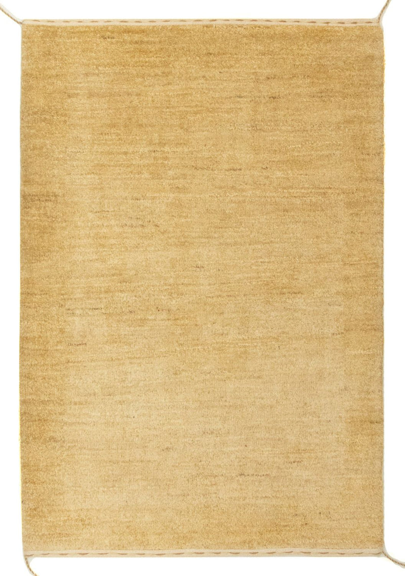 インド ギャベ 絨毯 92x63cm - ウールラグ