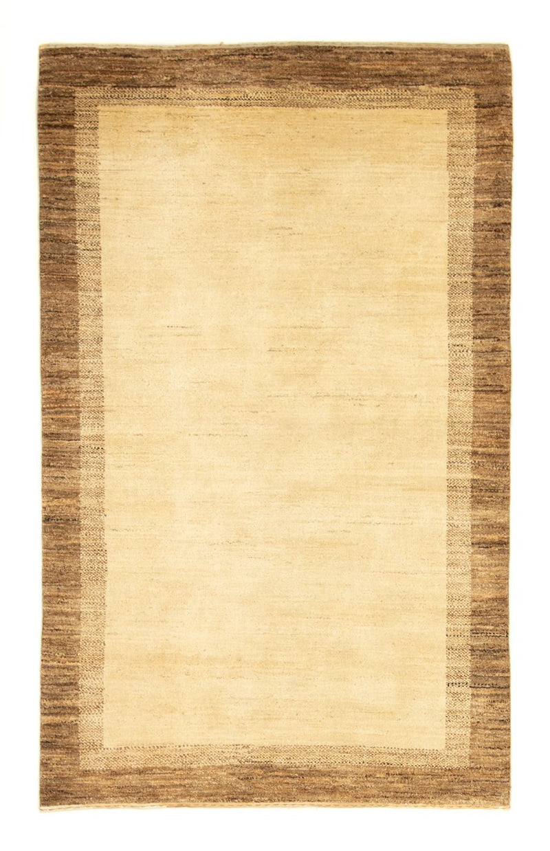 インド ギャベ 絨毯 191x123cm - ウールラグ