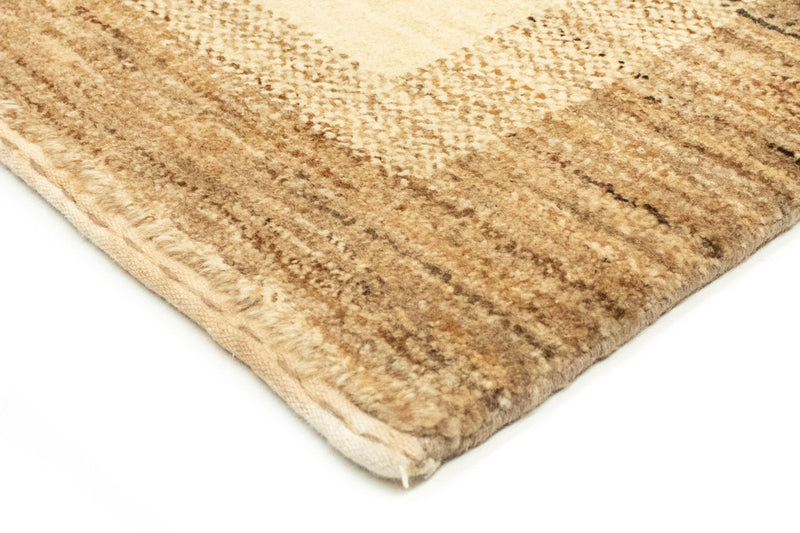 インド ギャベ 絨毯 191x123cm - ウールラグ