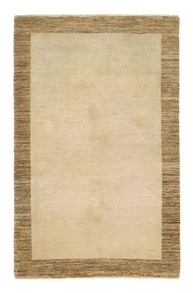 インド ギャベ 絨毯 188x124cm - ウールラグ
