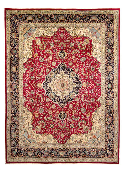 タブリーズ 絨毯 305x395cm - ペルシャ絨毯