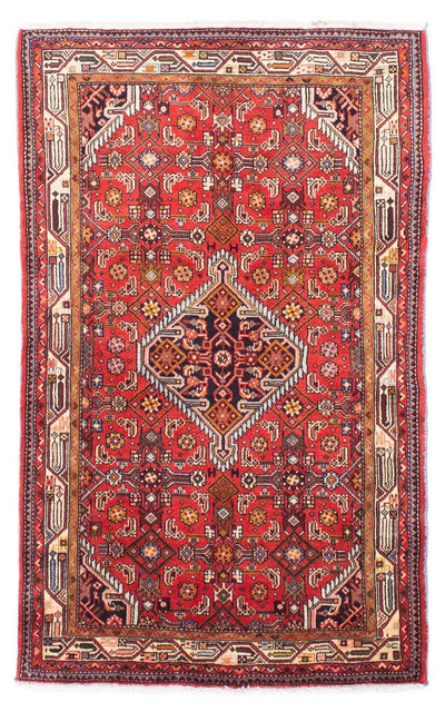 ホセイナバード 絨毯 100x152cm - ペルシャ絨毯