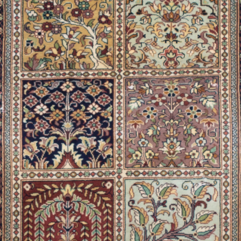カシミールシルク 絨毯 100x74cm - オリエンタル絨毯