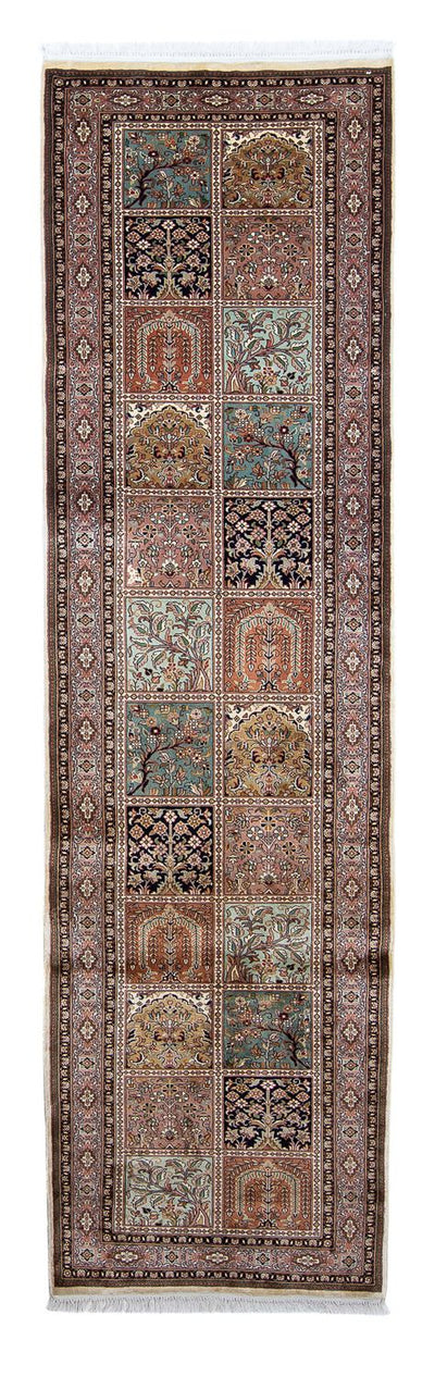 カシミールシルク 絨毯 74x302cm - オリエンタル絨毯