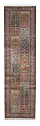 カシミールシルク 絨毯 302x74cm - オリエンタル絨毯