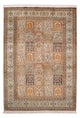 カシミールシルク 絨毯 221x158cm - オリエンタル絨毯