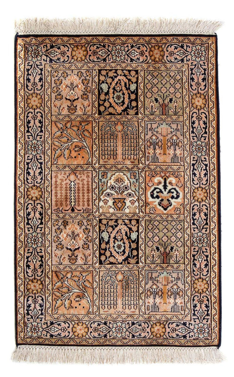 カシュマール 絨毯 96x63cm - オリエンタル絨毯