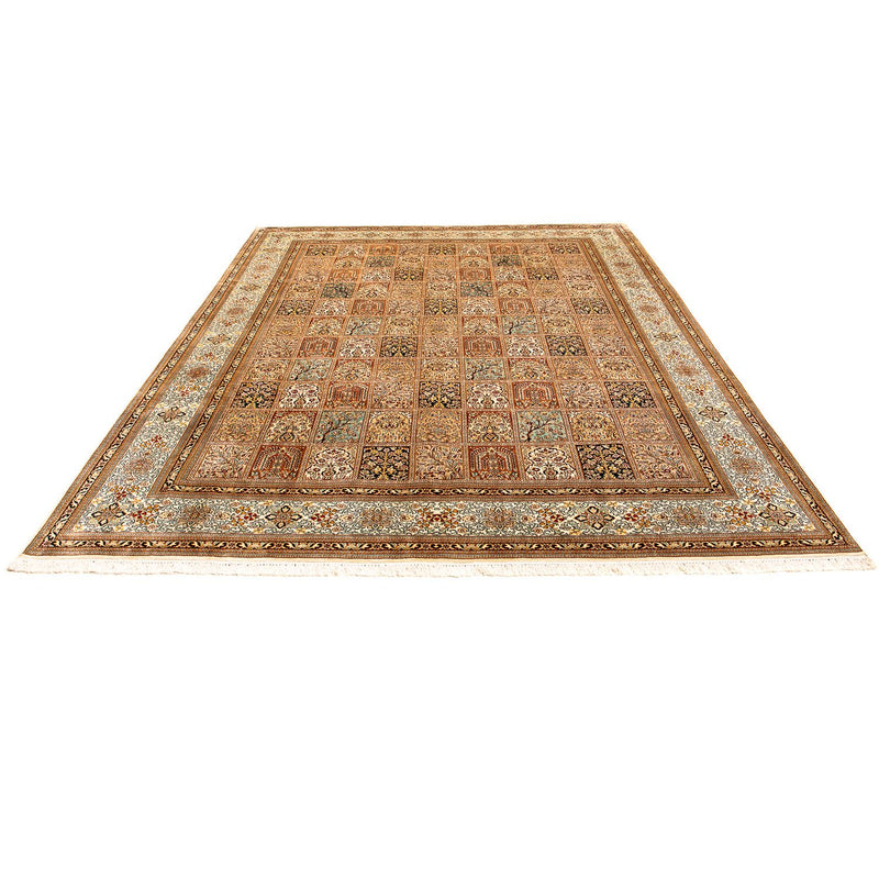 カシミールシルク 絨毯 325x249cm - オリエンタル絨毯