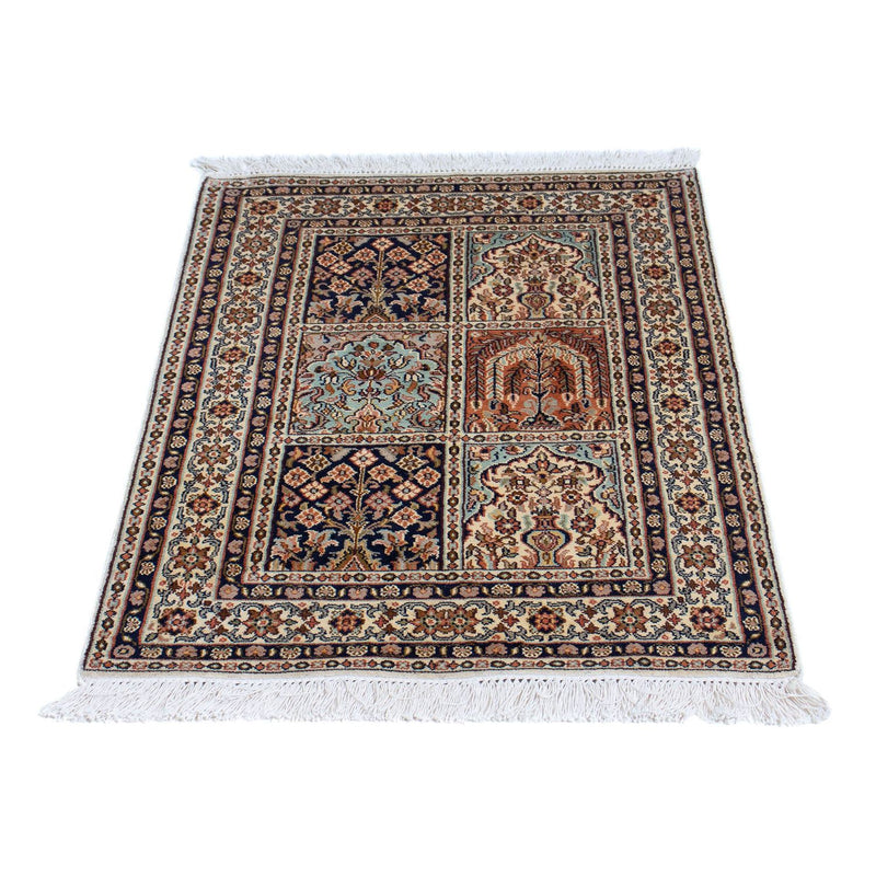 カシミールシルク 絨毯 93x63cm - オリエンタル絨毯
