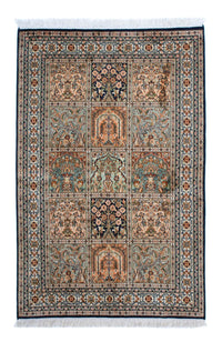 カシミールシルク 絨毯 150x92cm - オリエンタル絨毯 – product image