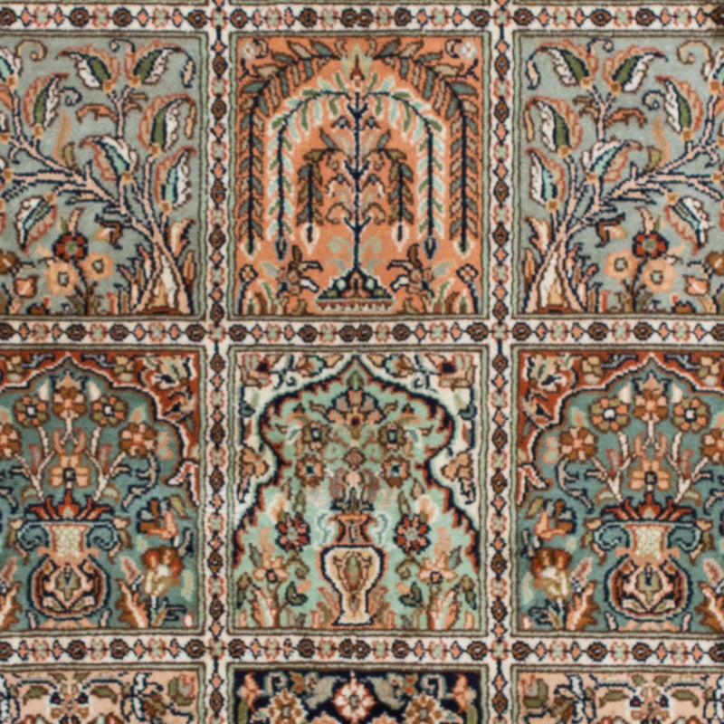 カシミールシルク 絨毯 150x92cm - オリエンタル絨毯