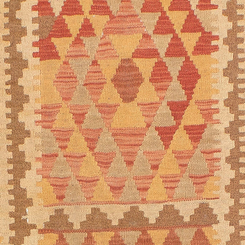 キリム マイメネ 絨毯 405x85cm - ウールラグ
