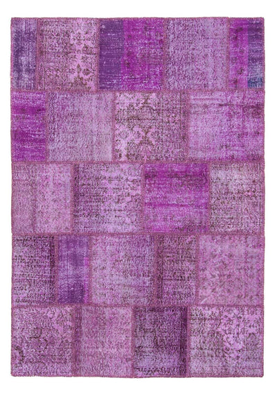 パッチワーク絨毯 170x240cm - ペルシャウールラグ