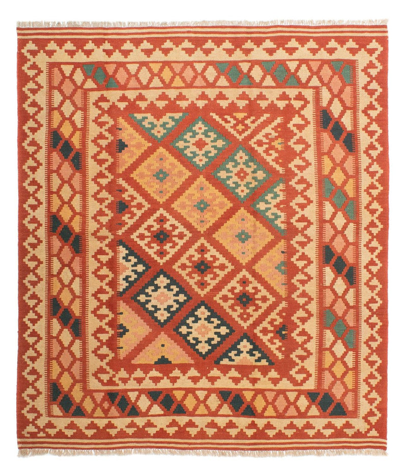 キリム ファルス 絨毯 213x193cm