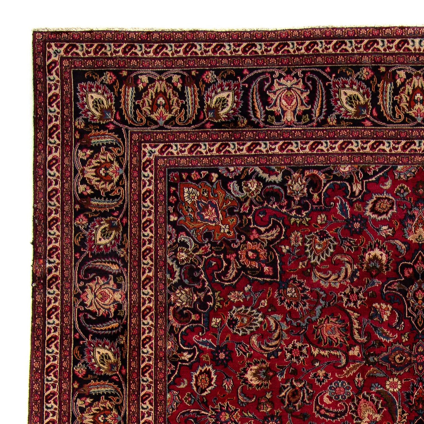 マシャド 絨毯 377x292cm - ペルシャ絨毯