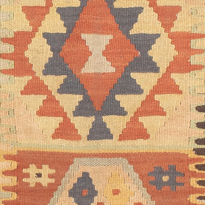 キリム マイメネ 絨毯 200x62cm - ウールラグ