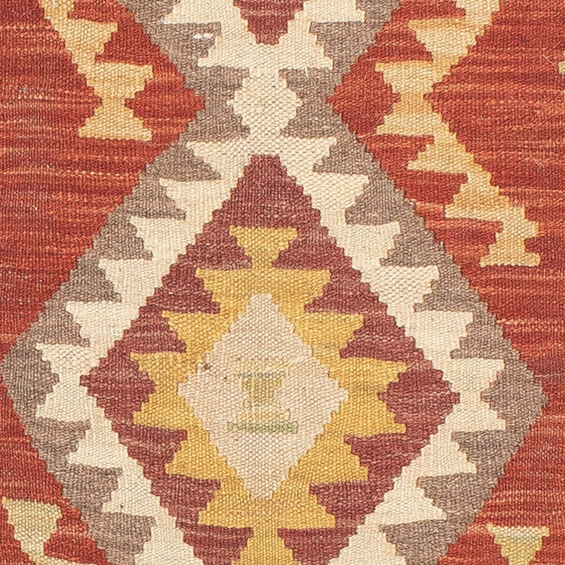 キリム マイメネ 絨毯 200x66cm - ウールラグ