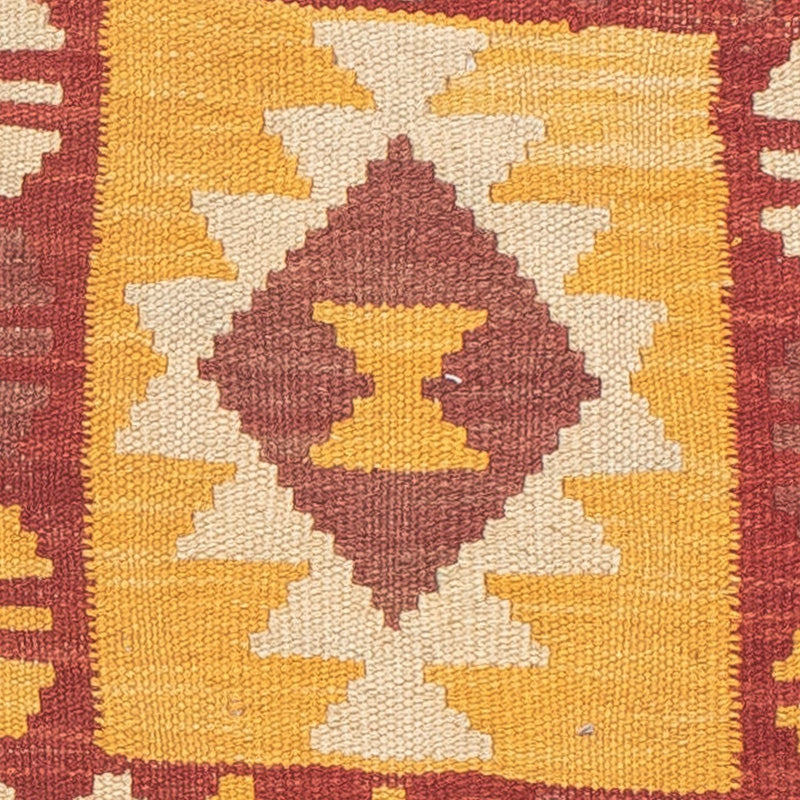キリム マイメネ 絨毯 195x50cm - ウールラグ