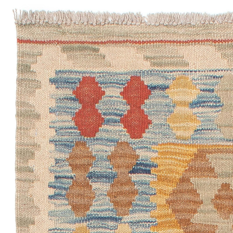 キリム マイメネ 絨毯 214x65cm - ウールラグ