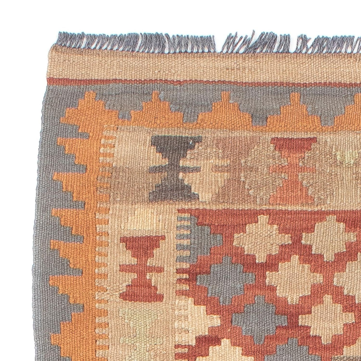 キリム マイメネ 絨毯 199x57cm - ウールラグ