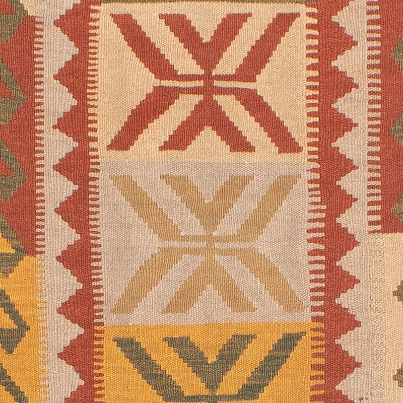 キリム マイメネ 絨毯 306x82cm - ウールラグ