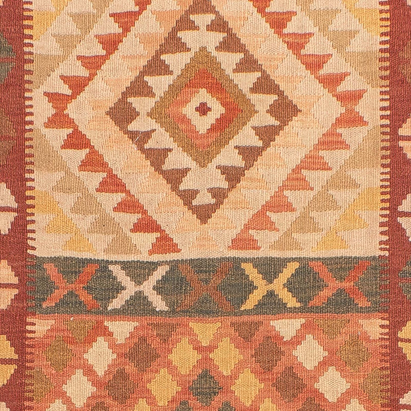 キリム マイメネ 絨毯 397x95cm - ウールラグ