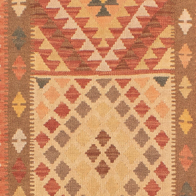 キリム マイメネ 絨毯 407x91cm - ウールラグ