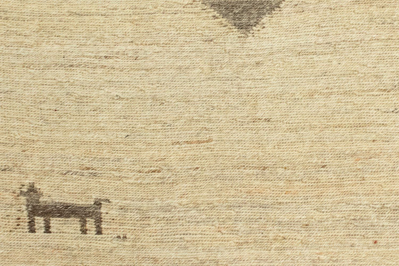 ペルシャギャベ 絨毯 205x138cm - ペルシャウールラグ