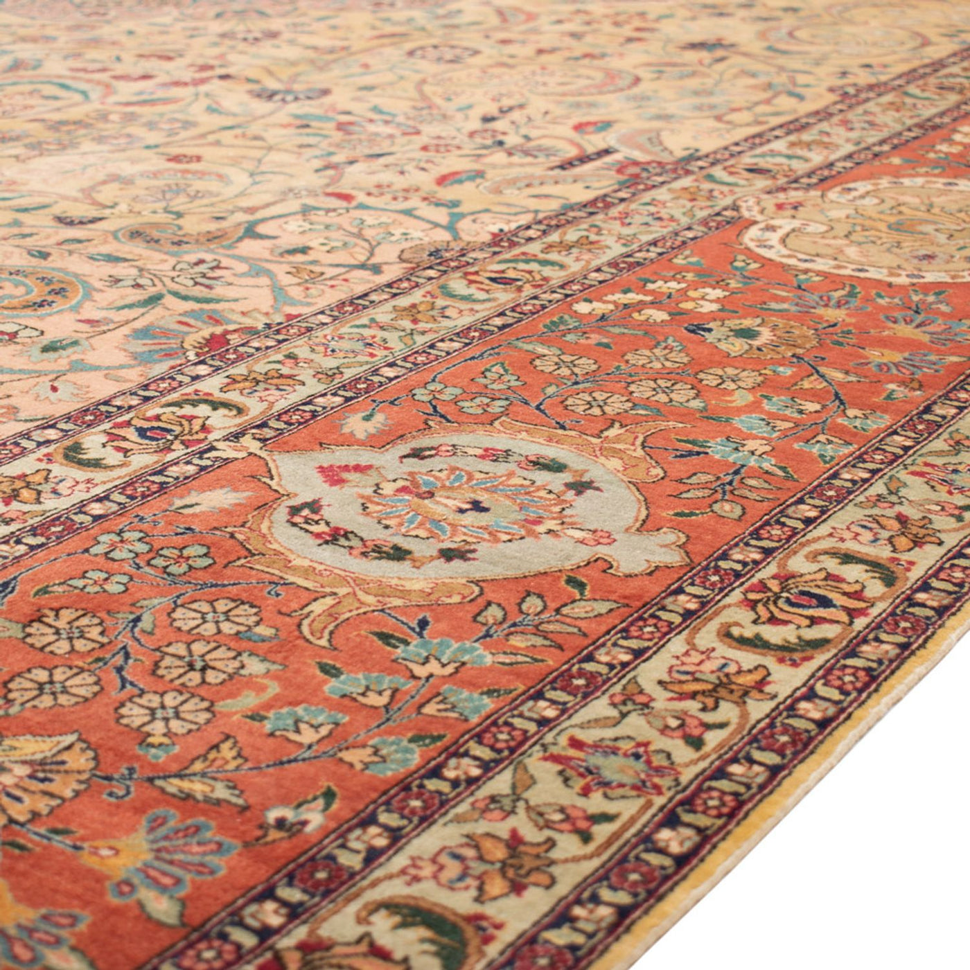 タブリーズ - 50 Raj 絨毯 486x350cm - ペルシャ絨毯
